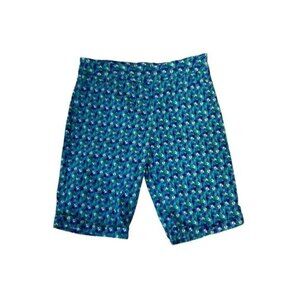 Soft Surroundings Floral Print stretch Shorts PL Petite Large